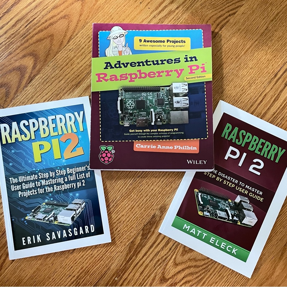 Raspberry Pi Instructional Books